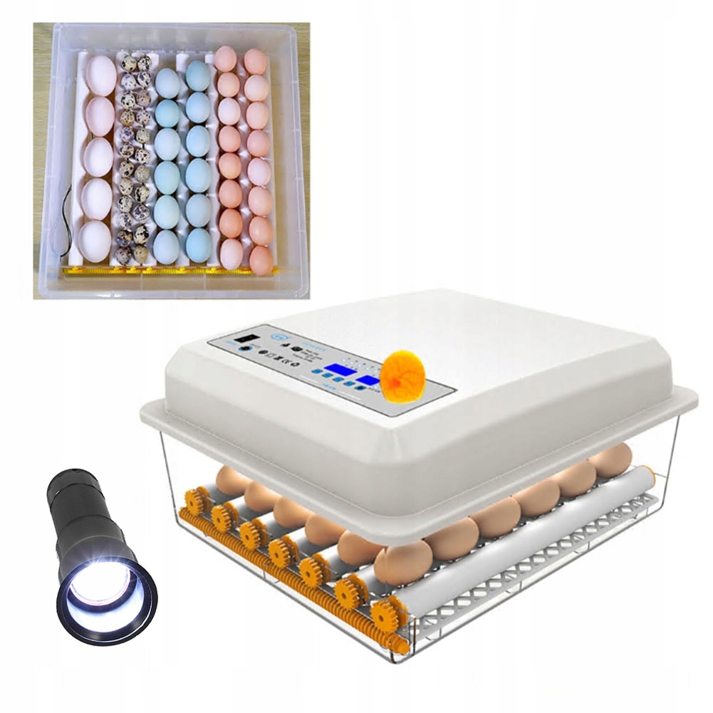 PROFESIONÁLNY TVAROVAČ VAJEC S OTOČNÝM AUTOMATICKÝM INKUBÁTOROM SMART EGG 24S